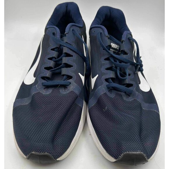 Nike Other - Nike Downshifter 8 Men's 10.5 Running Athletic Shoes Navy White 2018